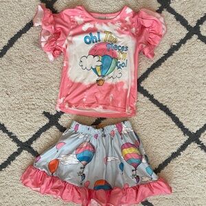 Girls “Oh the places I’ll go” cat in the hat outfit